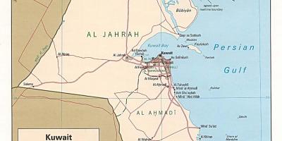نقشہ کے safat کویت