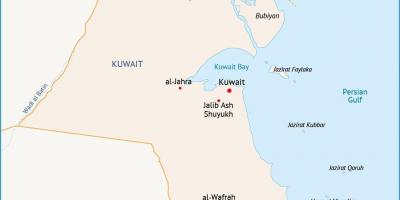 کا نقشہ امام zour کویت