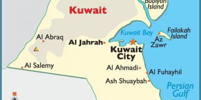 کویت مکمل نقشہ